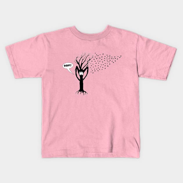 Oops! Kids T-Shirt by DarkoRikalo86